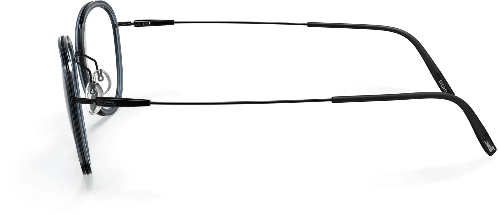 Silhouette Dynamics Colorwave Contour 5581 Eyeglasses - Ruthenium / Graphite - view 33